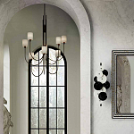 Бра светодиодное из черно-белых дисков Contrast Sample варинант исполнения - 5 | Loft Concept в Уфе