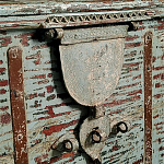 Большой Индийский сундук Бирюзовый цвет Loft-Concept  варинант исполнения - 1 | Loft Concept в Уфе