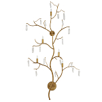 Бра с каркасом в виде веток усыпанных кристаллами Branches with Crystals варинант исполнения - 3 | Loft Concept в Уфе