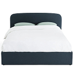 Двуспальная кровать с подъемным механизмом Mathise Bed Deep Blue варинант исполнения - 3 | Loft Concept в Уфе