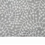 Постельное белье серого цвета с рисунком 200х220 см Blossom Essence варинант исполнения - 2 | Loft Concept в Уфе