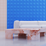 Гипсовая 3D Панель M-104 варинант исполнения - 3 | Loft Concept в Уфе