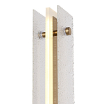 Торшер с прямоугольным плафоном с эффектом морозного стекла Freezing варинант исполнения - 4 | Loft Concept в Уфе