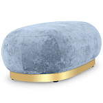 Длинный овальный пуф Ambrose Soft Oval Pouf варинант исполнения - 3 | Loft Concept в Уфе