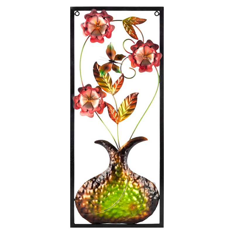 Аксессуар настенный из металла Blank Space Bouquet of flowers Мульти в Уфе | Loft Concept 
