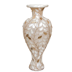 Торшер из перламутра в виде вазы Indonesian Vase варинант исполнения - 1 | Loft Concept в Уфе