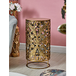 Столик приставной с цветочной резной фактурой Madagascar варинант исполнения - 3 | Loft Concept в Уфе