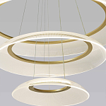 Люстра подвесная с 3-мя кольцевыми светодиодными лампами Catcher варинант исполнения - 3 | Loft Concept в Уфе