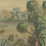 Обои ручная роспись Le Brésil Brume варинант исполнения - 1 | Loft Concept в Уфе