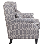 Кресло Henry Armchair grey velour варинант исполнения - 2 | Loft Concept в Уфе