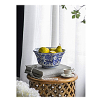 Чаша белая с синим цветочным узором Chino Dishes варинант исполнения - 2 | Loft Concept в Уфе