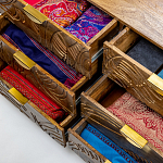 Комод с выдвижными ящиками и фактурным фасадом Termite варинант исполнения - 2 | Loft Concept в Уфе