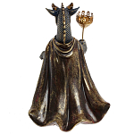 Подсвечник в виде дракона Dragon candlestick Brown Gold варинант исполнения - 3 | Loft Concept в Уфе