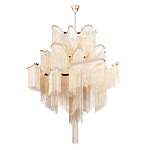 Люстра металлическая Rain of metal варинант исполнения - 3 | Loft Concept в Уфе