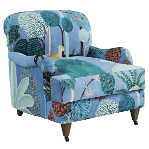 Дизайнерское классической формы на колесиках Trumann Armchair