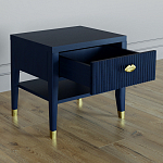 Прикроватная тумбочка с ящиком Elsa Dreams Blue варинант исполнения - 2 | Loft Concept в Уфе