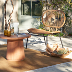 Садовое кресло из искусственного ротанга Mills Rattan Wicker Chair варинант исполнения - 8 | Loft Concept в Уфе