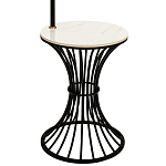 Торшер с абажуром и приставным столом Fazio Lighting and Furniture Floor Lamp варинант исполнения - 2 | Loft Concept в Уфе