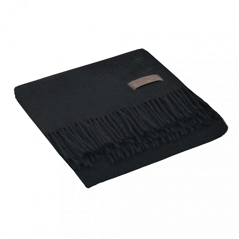 Плед DALIA 0199 Marzotto Черный в Уфе | Loft Concept 