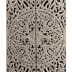 Шкаф с орнаментом ручная резьба из дерева Indian Antique Furniture  варинант исполнения - 1 | Loft Concept в Уфе