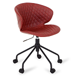 Стул из экокожи с стёжкой Kennedy варинант исполнения - 1 | Loft Concept в Уфе