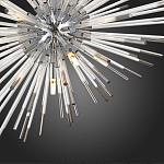 Дизайнерский светильник с лучами Morning Sun Chandelier Silver варинант исполнения - 1 | Loft Concept в Уфе