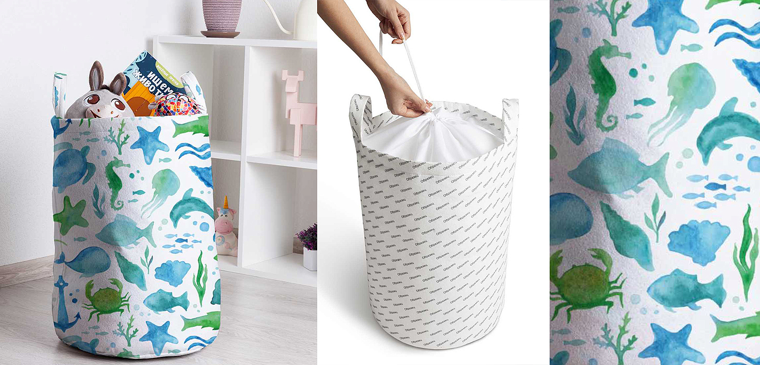 Корзина Marine life Basket Корзина Marine life Basket - Loft-Concept в Уфе