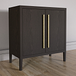 Современный Буфет Primo с 2 дверцами Темный орех варинант исполнения - 2 | Loft Concept в Уфе