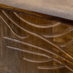 Широкая тумба с фактурным фасадом Termite варинант исполнения - 5 | Loft Concept в Уфе