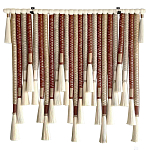 Декор настенный в Эко стиле с кисточками wall panel Thread brushes варинант исполнения - 2 | Loft Concept в Уфе