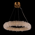 Люстра круглая с натуральным горным хрусталем Crystal Shimmer варинант исполнения - 1 | Loft Concept в Уфе