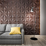 Гипсовая 3D панель с принтографией PM-21 варинант исполнения - 2 | Loft Concept в Уфе