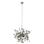 Подвесной светильник с металлическими круглыми элементами Terzani Argent варинант исполнения - 3 | Loft Concept в Уфе