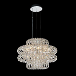 Люстра круглая с россыпью хрусталя Perfection of Diamonds варинант исполнения - 1 | Loft Concept в Уфе