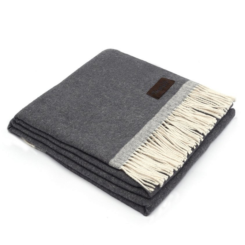 Плед SARA 6000 Marzotto Серый в Уфе | Loft Concept 