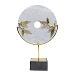 Декоративный арт-объект из мрамора Marble Ring варинант исполнения - 1 | Loft Concept в Уфе