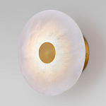 Бра светодиодный с мраморным рассеивателем латунь варинант исполнения - 2 | Loft Concept в Уфе