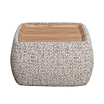 Столик прикроватный мягкий Soft Table from Chenille варинант исполнения - 1 | Loft Concept в Уфе