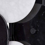 Бра светодиодное из черно-белых дисков Contrast Sample варинант исполнения - 1 | Loft Concept в Уфе