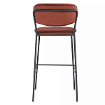 Стул барный с широкой полукруглой спинкой Chair Smooth Shapes варинант исполнения - 3 | Loft Concept в Уфе