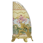 Фарфоровая ваза с бронзовыми элементами Eden Garden варинант исполнения - 1 | Loft Concept в Уфе