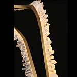 Подвесной светильник с декоративными элементами в виде кристаллов Smooth Shine варинант исполнения - 4 | Loft Concept в Уфе