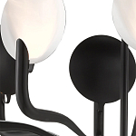 Люстра с плафонами в виде черно-белых дисков Ideal Shade Combination варинант исполнения - 1 | Loft Concept в Уфе