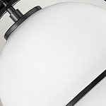 Потолочный светильник с плафоном в форме белого матового шара Hinkley варинант исполнения - 6 | Loft Concept в Уфе