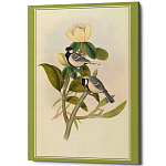 Постер на холсте с изображением птиц Blooming Birds Poster варинант исполнения - 10 | Loft Concept в Уфе