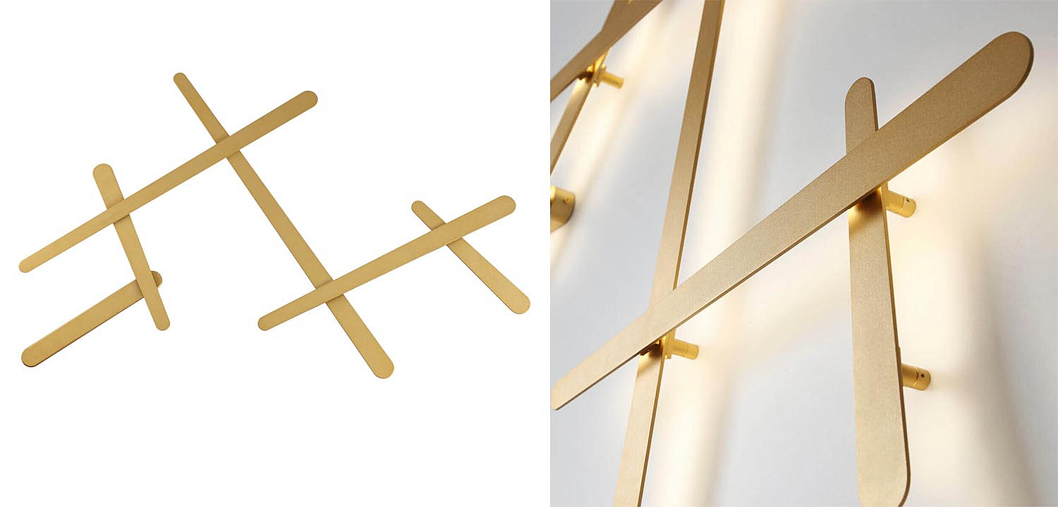 Бра Rolf Gold Labarint Lines - Loft-Concept в Уфе