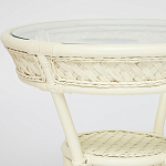 Комплект террасный из ротанга Eloise белый варинант исполнения - 7 | Loft Concept в Уфе