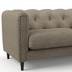 Мебельная ткань Шенилл коричневый цвет 138 см T4-28 варинант исполнения - 6 | Loft Concept в Уфе