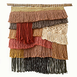 Текстильное Панно с бахромой варинант исполнения - 4 | Loft Concept в Уфе