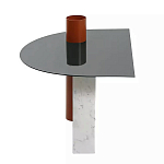 Дизайнерский журнальный стол с рельефным основанием Dutynor варинант исполнения - 1 | Loft Concept в Уфе